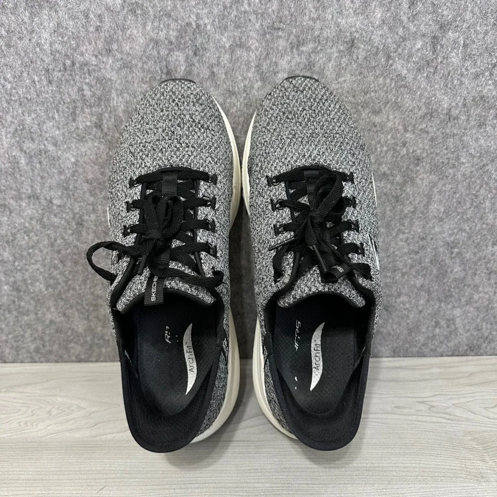Skechers Arch Fit 2.0 Look Ahead Mens 10 Gray Hands Free Slip-Ins Sneakers